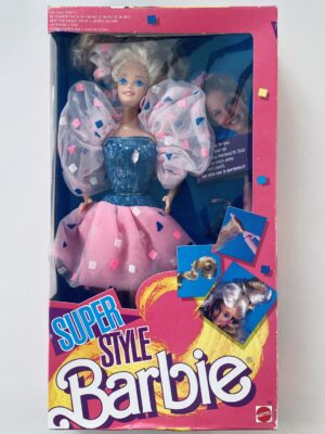 Barbie Super Style 1988 #2937 has never been removed from the box.