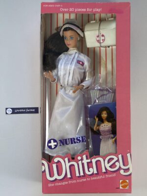 Whitney Nurse 1987 #440 has never been removed from the box.