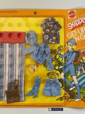 Skipper Get-Ups ‘n Go Fun clothes for the great outdoors! #7715 1973-74 is new in box.