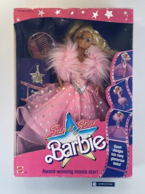 Barbie Super Star 1988 #1604 has never been removed from the box.