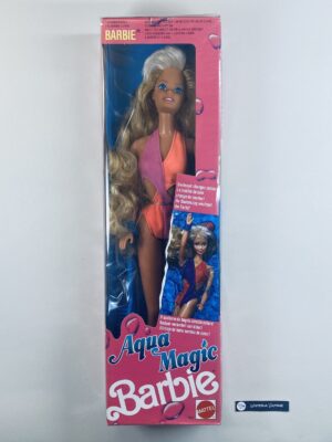 Barbie Aqua Magic 1989 #4103 has never been removed from the box.