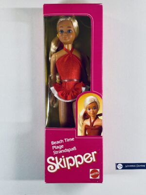 Skipper Beach time Strandspass 1985 #9104 has never been removed from the box.