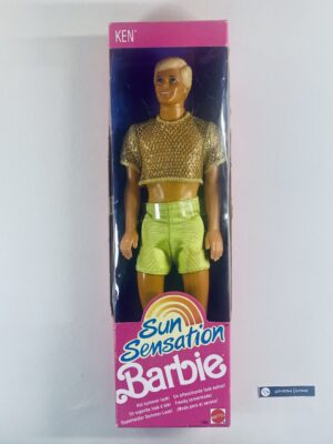 Ken Sun Sensation 1991 #1392 has never been removed from the box.