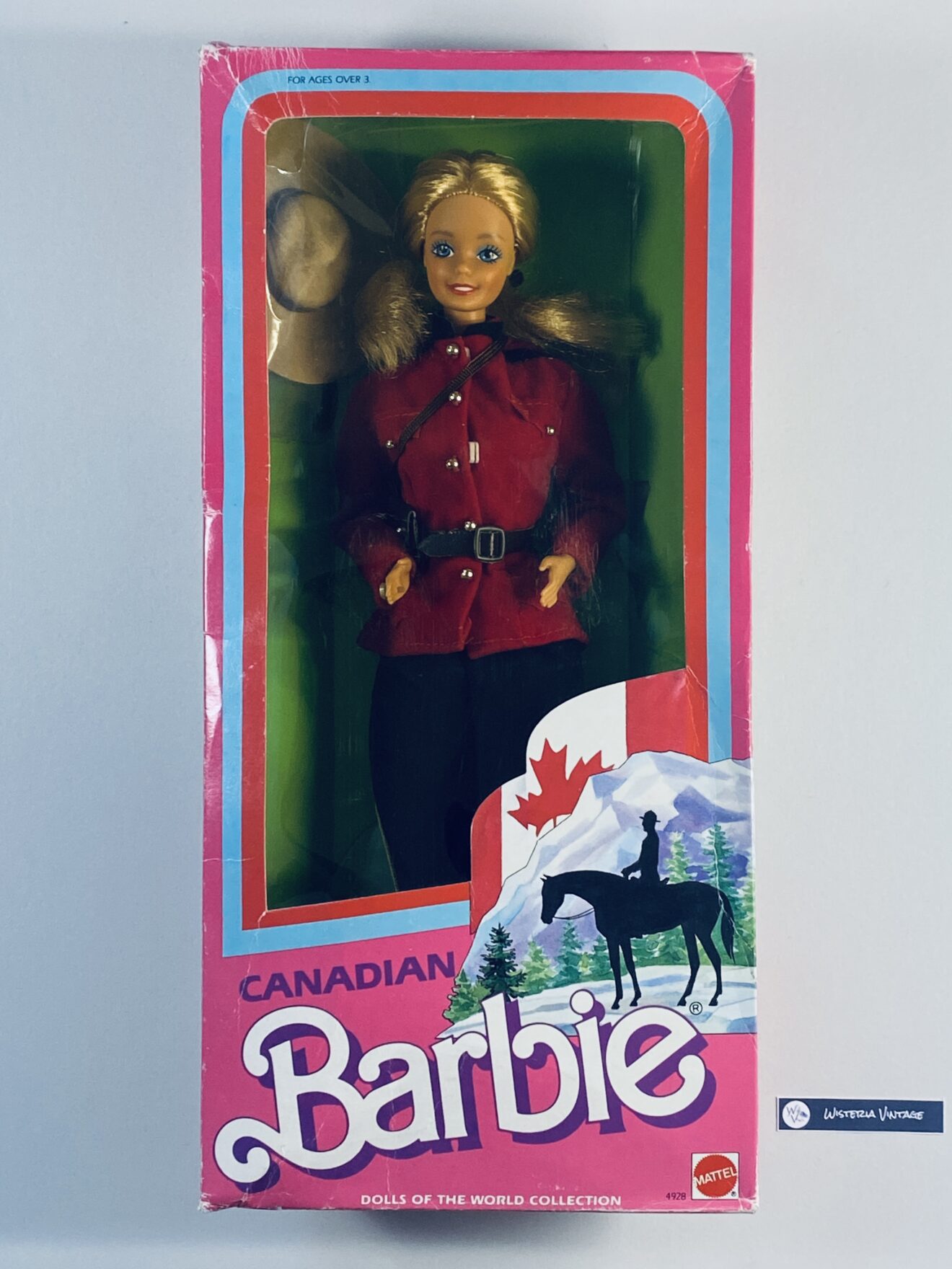 Barbie Canadian 1987 #4928 is mint in box.
