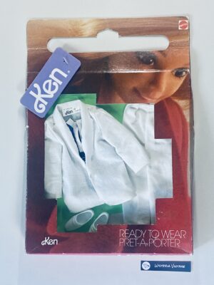 Ken Ready to Wear 1986 #3307 has never been played with but has been removed from the cardboard. The box in in quite good condition.