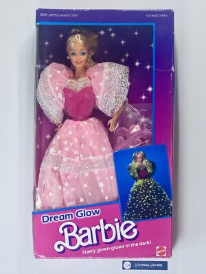 Barbie Dream Glow 1985 #2248 Made in Taiwan is new in box. Very good condition.