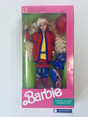 Barbie Benetton 1990 #9404 is new in box. Very good condition.